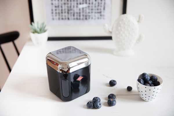 Pojemnik kuchenny z okienkiem zielony Canister Wesco