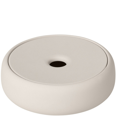 Pojemnik łazienkowy z silikonowym wieczkiem Blomus Sono moonbeam B69058