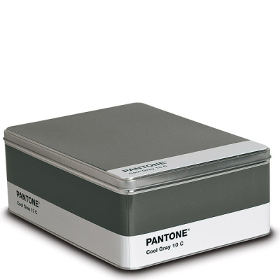 Pojemnik metalowy Seletti Pantone Box Cool Gray 10C _08173