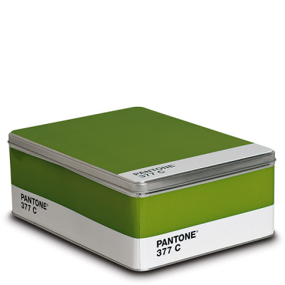 Pojemnik metalowy Seletti Pantone Box Macaw Green _08171