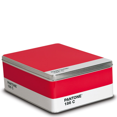 Pojemnik metalowy Seletti Pantone Box Ruby Red _08169