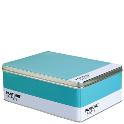 Pojemnik metalowy Seletti Pantone Box Turquoise _08174