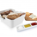 Pojemnik na chleb i dipy Tomorrow's Kitchen biały TK-27104604