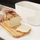 Pojemnik na chleb z bambusową deską do krojenia Joseph Joseph biały 81097