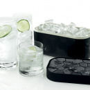 Pojemnik na lód i foremka ICE BOX Lekue czarny 0250400N01C002
