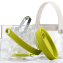 Pojemnik na lód ze szczypcami COOL Bodum fioletowy BD-10984-278