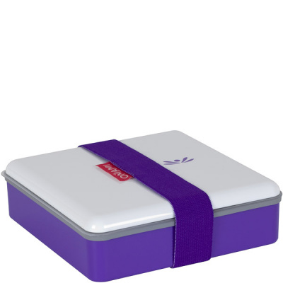 Pojemnik na lunch Omami Color kwadratowy fioletowy OM-C17751