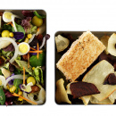 Pojemnik na lunch Omami Color kwadratowy fioletowy OM-C17751