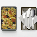 Pojemnik na lunch Omami Color kwadratowy fioletowy OM-C17751