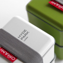 Pojemnik na lunch Omami Color kwadratowy fioletowy OM-C17751