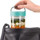 Pojemnik na posiłek 0,6 Litra Jar To Go Lekue turkusowy 0301020Z07U150