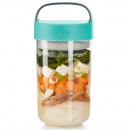 Pojemnik na posiłek 0,6 Litra Jar To Go Lekue turkusowy 0301020Z07U150