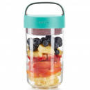 Pojemnik na posiłek 0,6 Litra Jar To Go Lekue turkusowy 0301020Z07U150