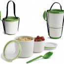 Pojemnik obiadowy Lunch Pot Black Blum biało-zielony BP001