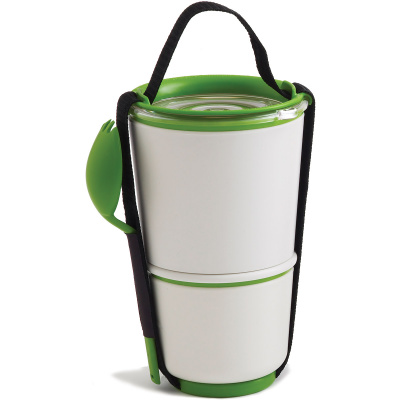 Pojemnik obiadowy Lunch Pot Black Blum biało-zielony BP001