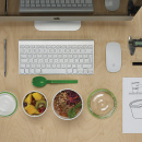 Pojemnik obiadowy Lunch Pot Black Blum czarno-czerwony BP004