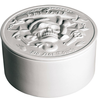 Pojemnik porcelanowy Seletti Tattoo Box Private _09810