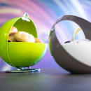 Pojemnik różowy na pieczywo Superball Wesco 223101-26