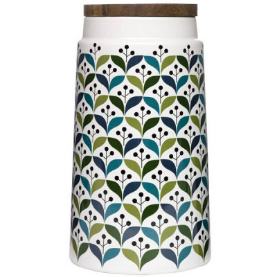 Pojemnik z drewnianą pokrywą Sagaform Retro duży SF-5015940