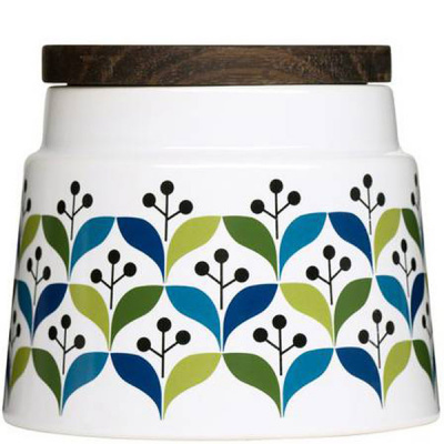 Pojemnik z drewnianą pokrywą Sagaform Retro SF-5015832