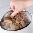 Pojemnik z pokrywką na przekąski fioletowy Spacy Peppy Wesco 223401-36