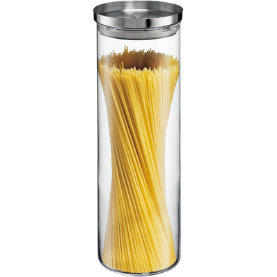 Pojemnik ze stalową pokrywą 1.9l Bodum Yohki stal matowa BD-8687-16