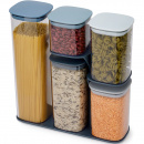 Pojemniki kuchenne 5 sztuk Podium Joseph Joseph Sky 81106