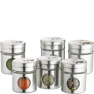 Pojemniki na przyprawy Kitchen Craft 6 sztuk KCSPJARSET