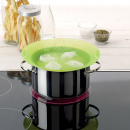 Pokrywka Non-Spill 27cm Lekue zielona 1270300V09U002