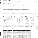 Półka prysznicowa duża z regulowanym lustrem EasyStore Joseph Joseph 70548