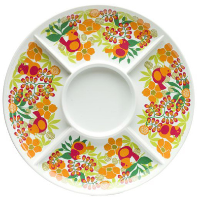 Półmisek do serwowania 30 cm Sagaform Parrot pomarańczowy offSF-5015881