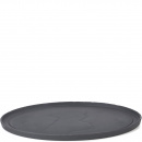 Półmisek do steków 35 cm, porcelanowa imitacja czarnego łupka Basalt Revol RV-654185-4