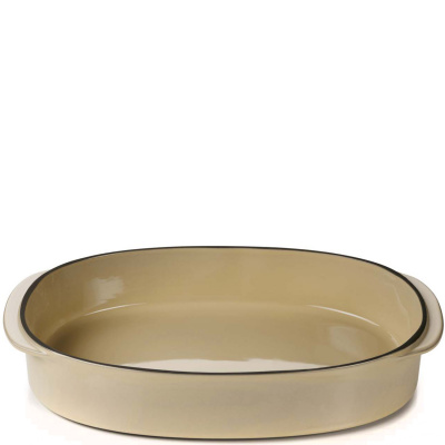 Półmisek owalny porcelanowy 2,8 Litra Caractere Revol gałka muszkatołowa RV-654542-1