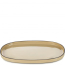 Półmisek owalny z rantem 35 x 21 cm Caractere Revol gałka muszkatołowa RV-652758-4