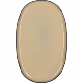 Półmisek owalny z rantem 35 x 21 cm Caractere Revol gałka muszkatołowa RV-652758-4