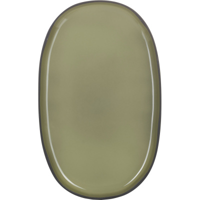 Półmisek owalny z rantem 35 x 21 cm Caractere Revol kardamon RV-652762-4