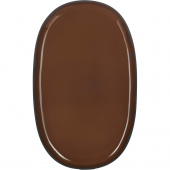 Półmisek owalny z rantem 35 x 21 cm Caractere Revol tonka RV-652763-4