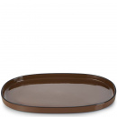 Półmisek owalny z rantem 35 x 21 cm Caractere Revol tonka RV-652763-4