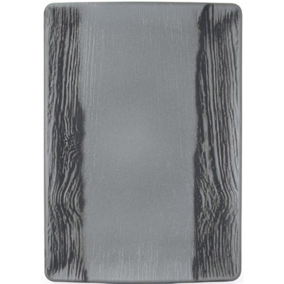 Półmisek prostokątny 32x23 cm, porcelanowy Arborescence Revol szary RV-648309-2