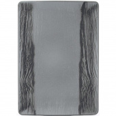 Półmisek prostokątny 32x23 cm, porcelanowy Arborescence Revol szary RV-648309-2