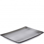 Półmisek prostokątny 32x23 cm Revol Swell czarny piasek RV-653541-2