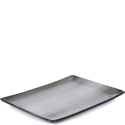 Półmisek prostokątny 32x23 cm Revol Swell czarny piasek RV-653541-2