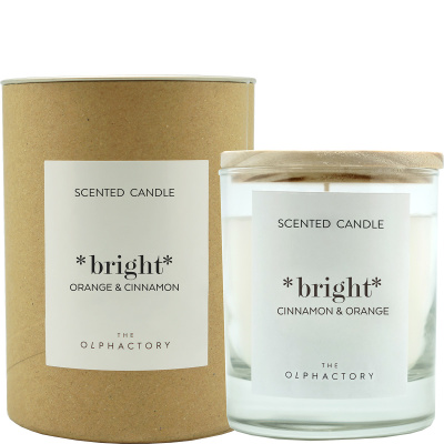 Pomarańcza i Cynamon świeca zapachowa  The Olphactory ZVV402NCTO