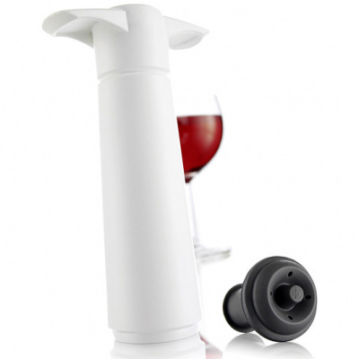 Pompka próżniowa do wina, dwa korki do wina Vacu Vin VV-0981260