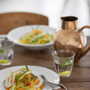 Porcelanowe talerze głębokie do makaronów Rosendahl Grand Cru Soft 4 sztuki 20526