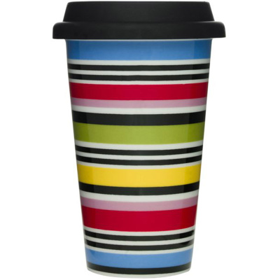 Porcelanowy kubek termiczny z pokrywką Sagaform SF-5016017