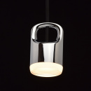 Potrójna lampa wisząca LED wykończenie chrom RegenBogen Techno 110010703