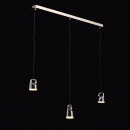 Potrójna lampa wisząca LED wykończenie chrom RegenBogen Techno 110010703