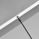 Potrójna lampa wisząca LED wykończenie chrom RegenBogen Techno 110010703