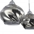 Potrójna lampka wisząca, zadymione, szklane klosze Haze Maytoni Modern P244-PL-03-N